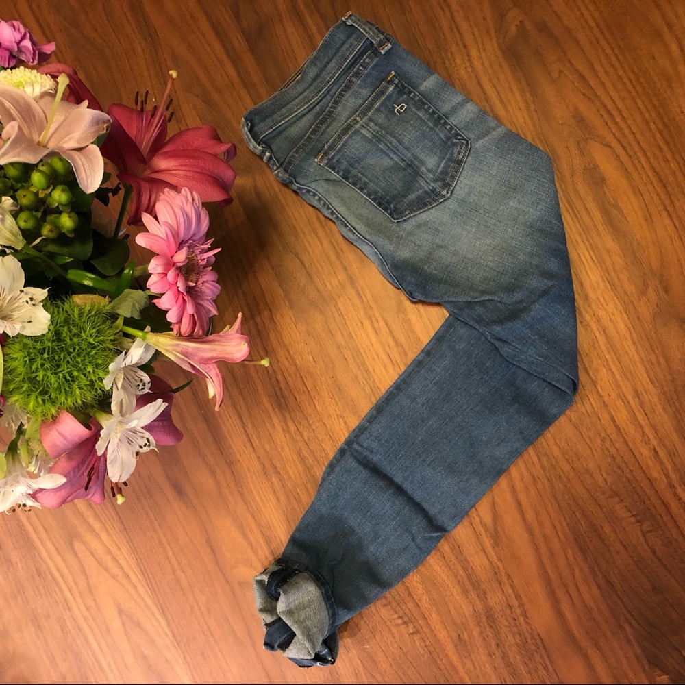 Rag & Bone Zipper Capri Skinny Jean
